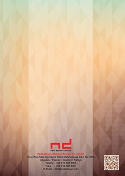 E-Katalog - Neta Dizayn Mobilya Plastik Tic.Ltd.Şti.