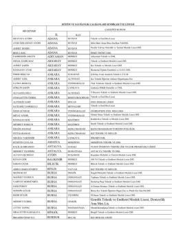 Gemlik Teknik ve End&uuml;stri Meslek Lisesi, Denizcilik Ana.Mes.Lis.
