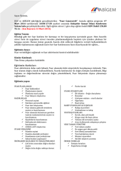 Fuar Canavarı - ABİGEM Eskişehir