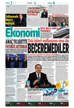 2014 - Ekonomi Gazetesi