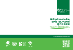 GCIP Booklet_SC_kucuk - Turkey Cleantech Open Accelerator