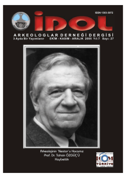 İDOL 27 - ARKEOLOGLAR DERNEĞİ