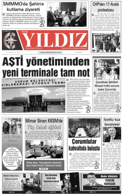 G&uuml;nl&uuml;k Gazetenin Tamamını Okumak İ&ccedil;in TIKLAYIN