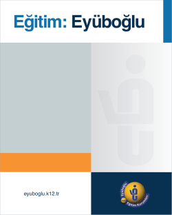 Eğitim: Eyüboğlu - Eyüboğlu Eğitim Kurumları