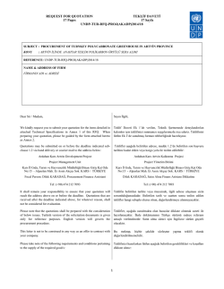 rfq - Procurement Notices