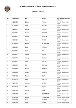 Araştırma G&ouml;revlisi Dağılım Listesi İ&ccedil;in Tıklayınız (PDF)