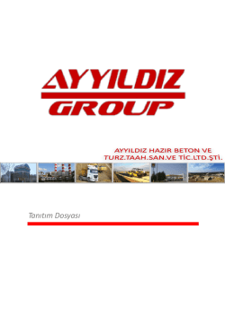 Araç Parkı - ayyıldız group