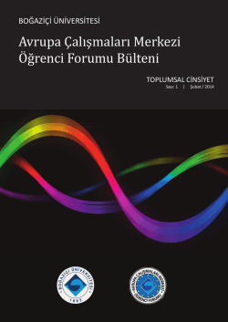 A&Ccedil;M&Ouml;F B&uuml;lteni Yıl: 1 Sayı