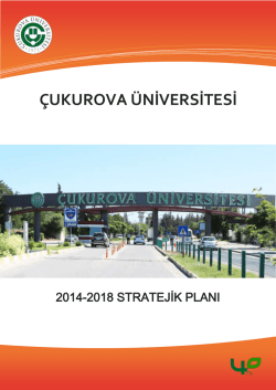 &Ccedil;.&Uuml;. 2014-2018 D&ouml;nemi Stratejik Planı