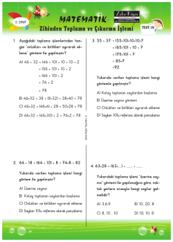 MATEMATİK - Zeka K&uuml;p&uuml; Yayınevi