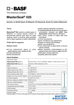MasterSeal&reg; 525