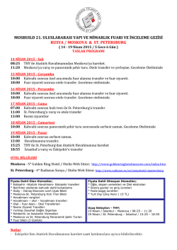 Taslak Program i&ccedil;in tıklayınız