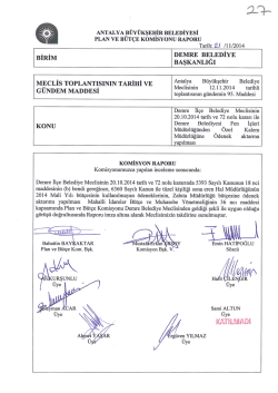 Bütçe Giderleri ve Ödenekler
