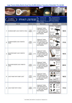 FİYAT LİSTESİ