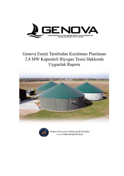 Raporumuz - Genova Enerji