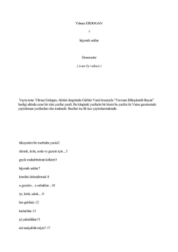 Yilmaz ERDOGAN ? hijyenik asklar Denemeler ( scan by