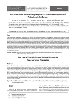 Full Text PDF - Kafkas Universitesi Veteriner Fakultesi Dergisi..