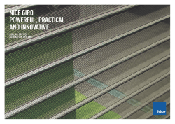niCe giRo poweRful, pRaCtiCal and innovative