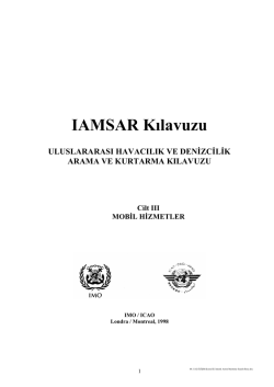 CİLT III Mobil Hizmetler