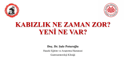 KABIZLIK NE ZAMAN ZOR? YENİ NE VAR?