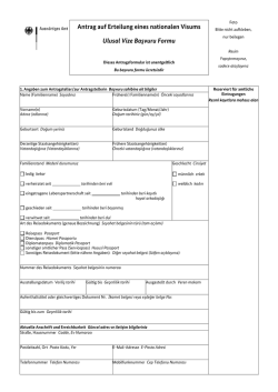 Antragsformular