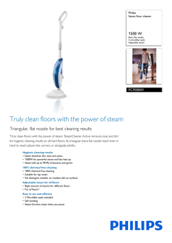 FC7028/01 Philips Steam floor cleaner