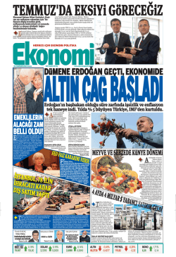 2014 - Ekonomi Gazetesi