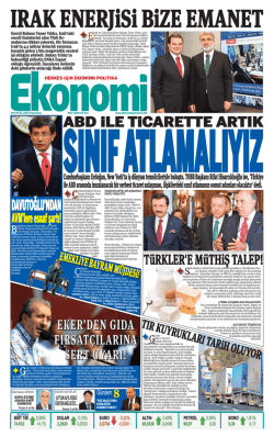29 EYL&Uuml;L 2014 - Ekonomi Gazetesi