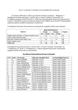 Komisyon Kararı İ&ccedil;in Tıklayınız. - Bolvadin İl&ccedil;e Milli Eğitim M&uuml;d&uuml;rl&uuml;ğ&uuml;