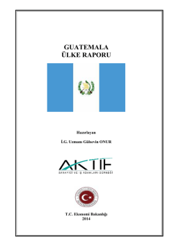 GUATEMALA Tanıtım Kitap&ccedil;ığı