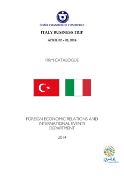 fırm catalogue foreıgn economıc relatıons and ınternatıonal events