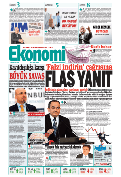 2014 - Ekonomi Gazetesi