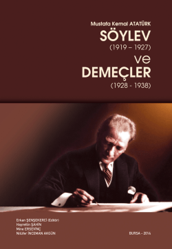 PDF Metni için tıklayınız. - U.Ü. Atatürk İlkeleri ve İnkılap Tarihi