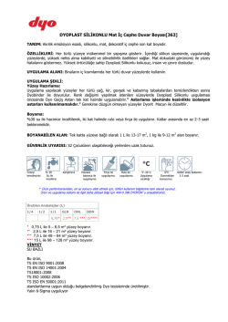 DYOPLAST SİLİKONLU Mat İ&ccedil; Cephe Duvar Boyası[363]
