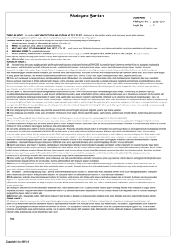 S&ouml;zleşmeyi Okumak İ&ccedil;in Tıklayınız