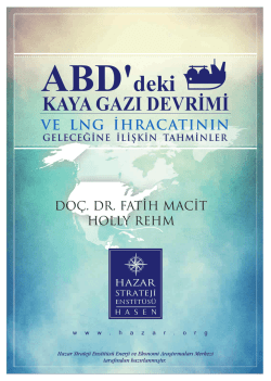PDF Türkçe - Hazar Strateji Enstitüsü