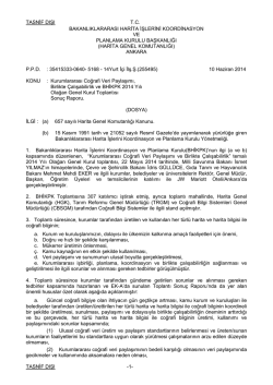 yurti&ccedil;i ilişkiler şubesi - Harita Genel Komutanlığı