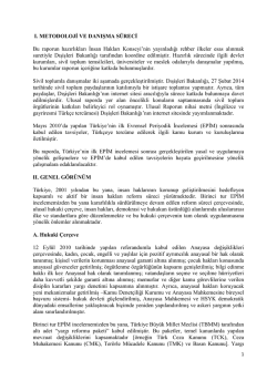 EPİM Ulusal Rapor-Gayriresmi T&uuml;rk&ccedil;e Terc&uuml;me