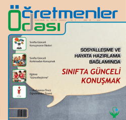 indir - Öğretmenler Odası Dergisi
