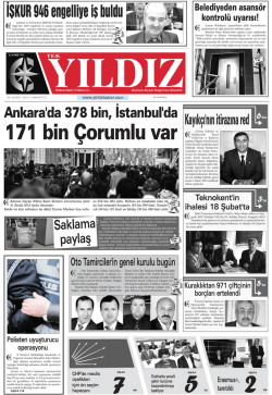 G&uuml;nl&uuml;k Gazetenin Tamamını Okumak İ&ccedil;in TIKLAYIN