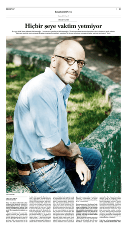 Hi&ccedil;bir şeye vaktim yetmiyor