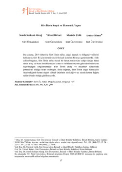 İktisadi Yenilik Dergisi &Ouml;rnek Makale Dosyası