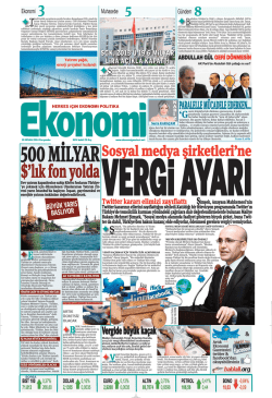 2014 - Ekonomi Gazetesi