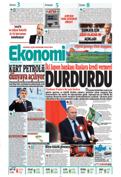 2014 - Ekonomi Gazetesi