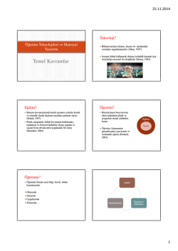 (Microsoft PowerPoint - materyal geli\376tirme ders notlar\375)