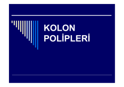 Neoplastik polipler