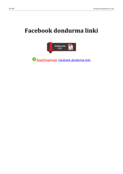 Facebook dondurma linki