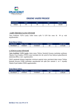 Selimpaşa Emlak Konutları: