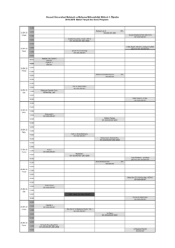 Kocaeli &Uuml;niversitesi Metalurji ve Malzeme M&uuml;hendisliği B&ouml;l&uuml;m&uuml; I