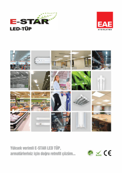 Datasheet - EAE Aydınlatma
